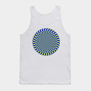 Optical #Art: Moving #Pattern #Illusion - #OpArt Tank Top